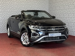 Volkswagen T-Roc Cabrio - TSI VIR.COCKPIT CARPLAY NAVI IQ.LED STOEL/STUUR.VERW DAB ADAP.CRUISE 05/2024 "rijden begin