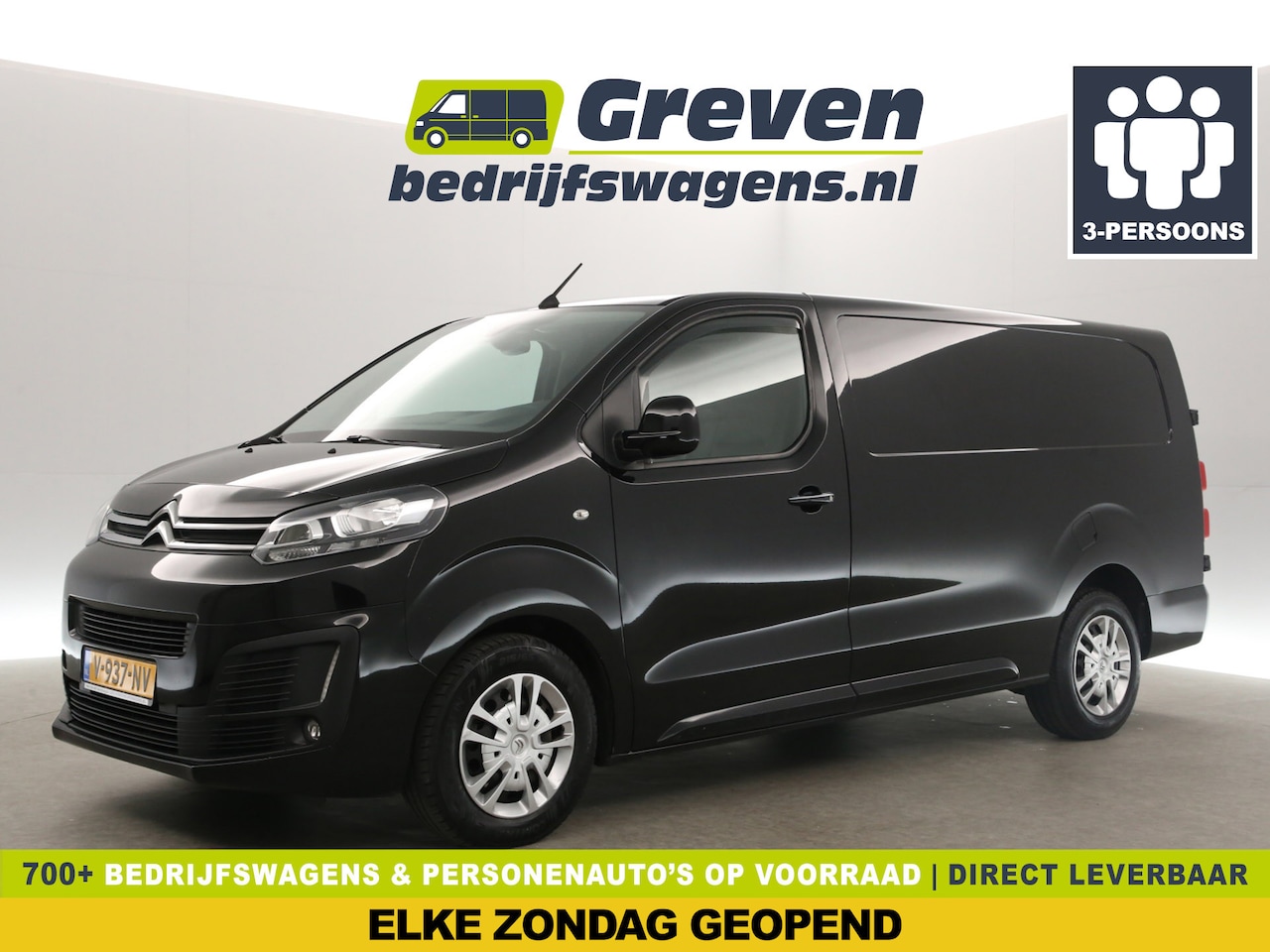 Citroën Jumpy - 2.0 BlueHDI L3H1 | Export | 177PK Automaat Airco Cruise Carplay LED Leder Navigatie PDC 3 - AutoWereld.nl