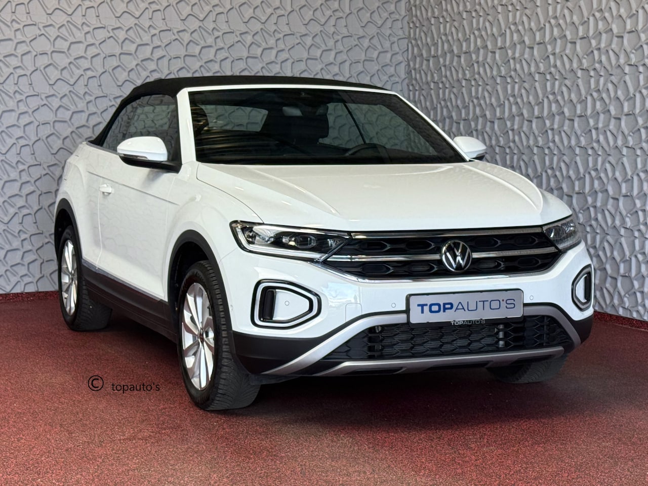 Volkswagen T-Roc Cabrio - TSI VIR.COCKPIT CARPLAY NAVI IQ.LED STOEL/STUUR.VERW DAB ADAP.CRUISE 05/2024 "Volkswagen r - AutoWereld.nl