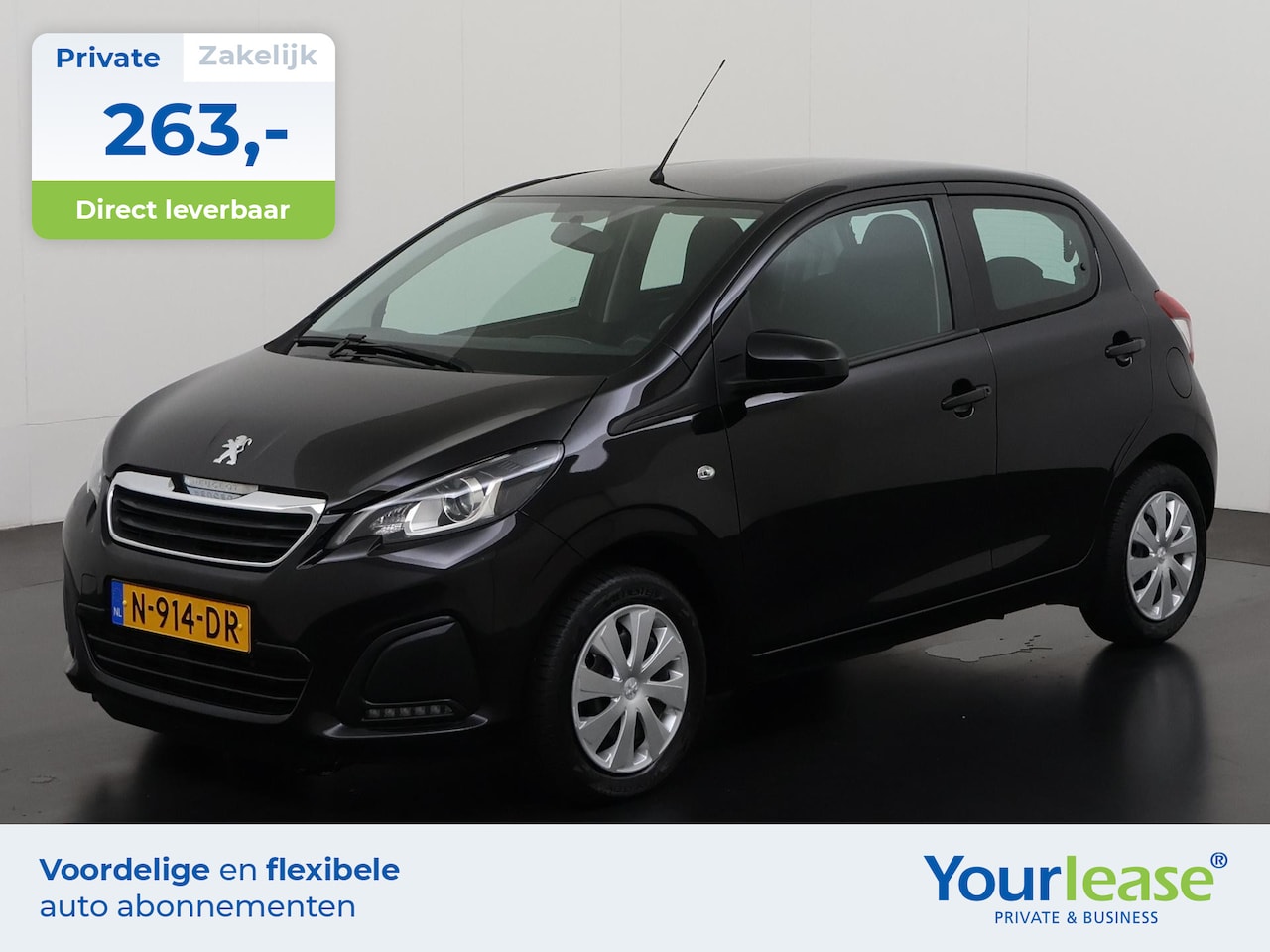 Peugeot 108 - 1.0 e-VTi Active | All-in 263,- Private Lease | Zondag Open! - AutoWereld.nl