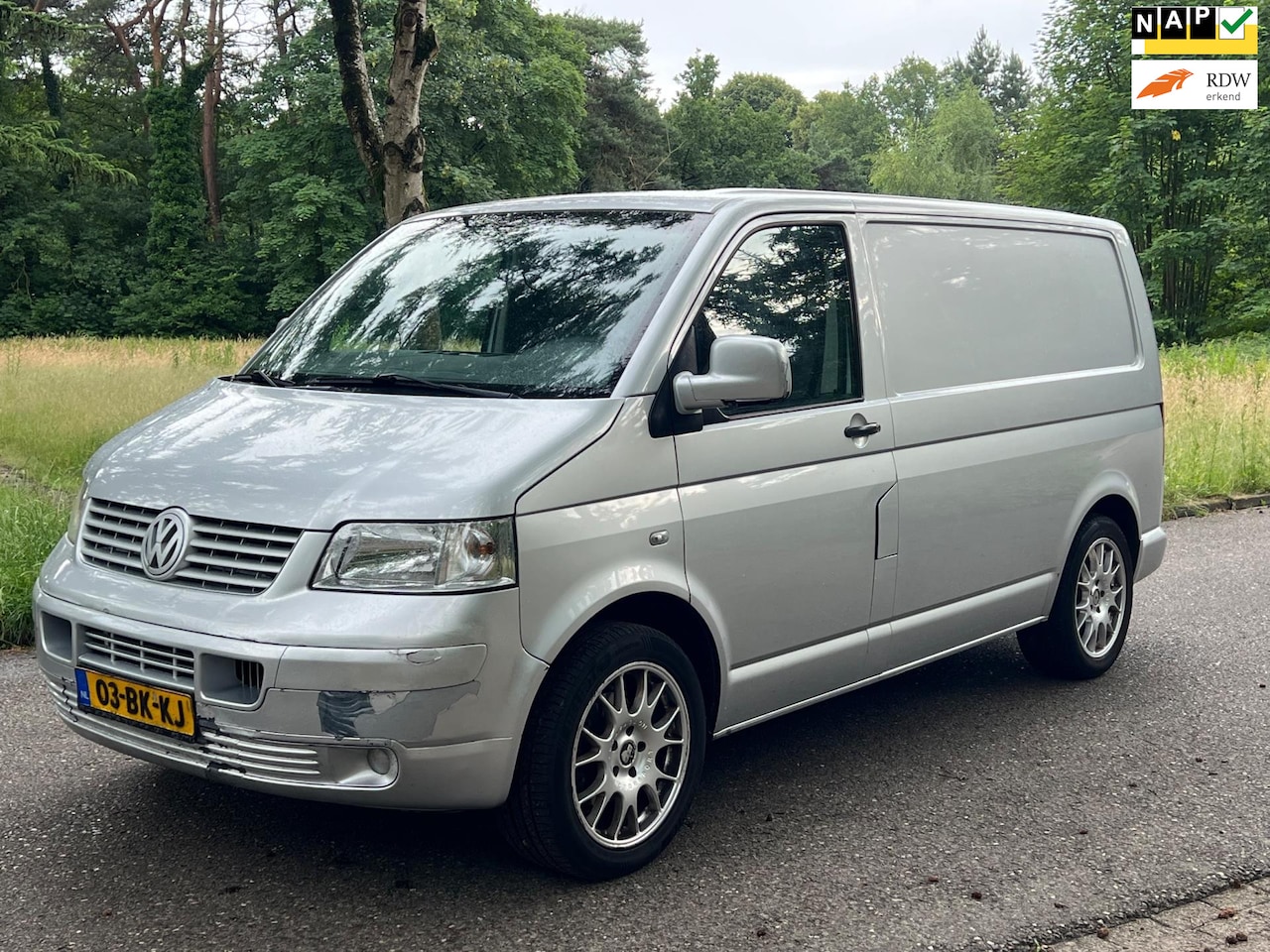 Volkswagen Transporter - 1.9 TDI 300 T800 Baseline Zilver 2003 - AutoWereld.nl