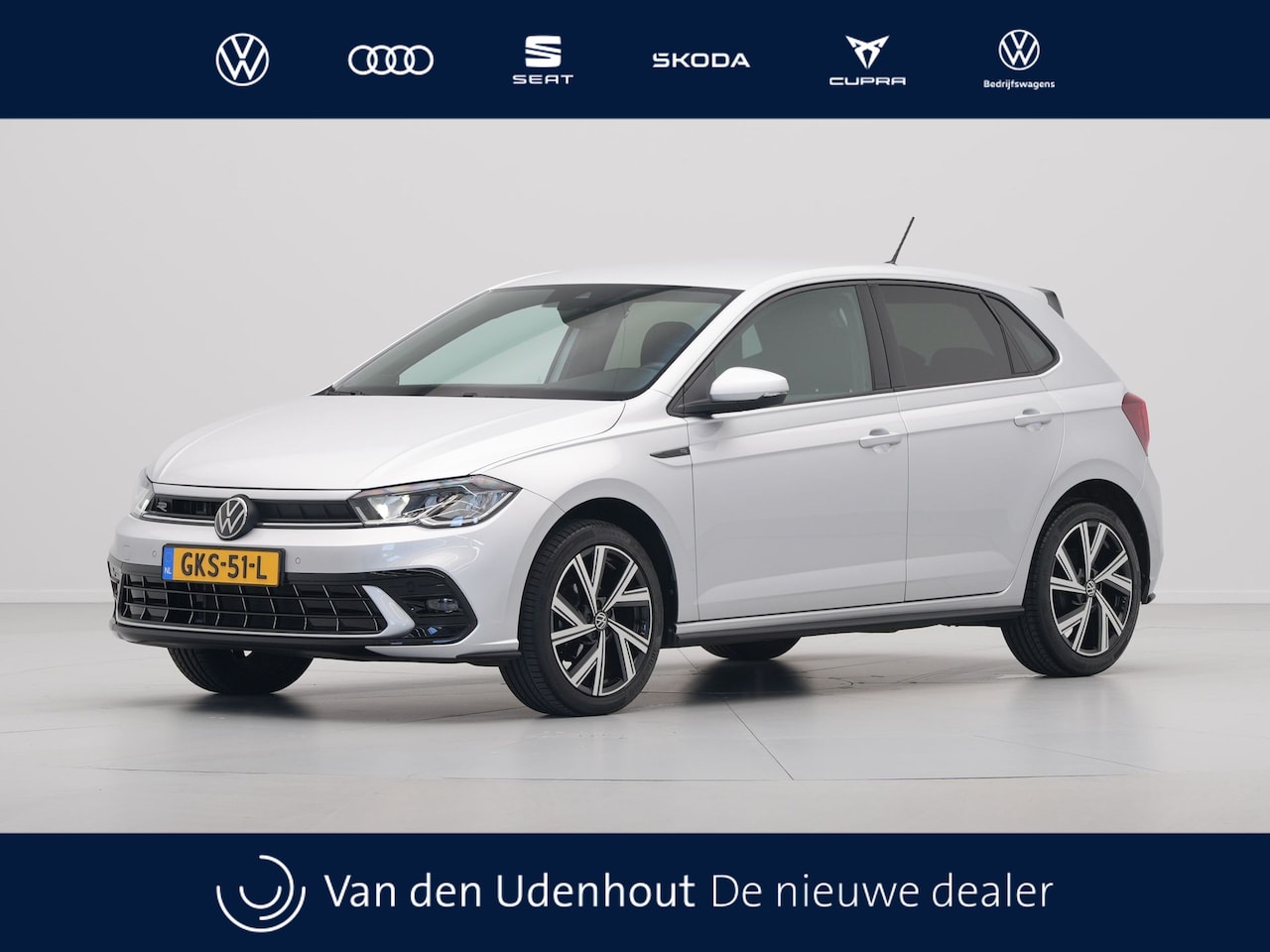 Volkswagen Polo - 1.0 TSI 95pk DSG R-Line Navi via App Pdc Clima Acc - AutoWereld.nl