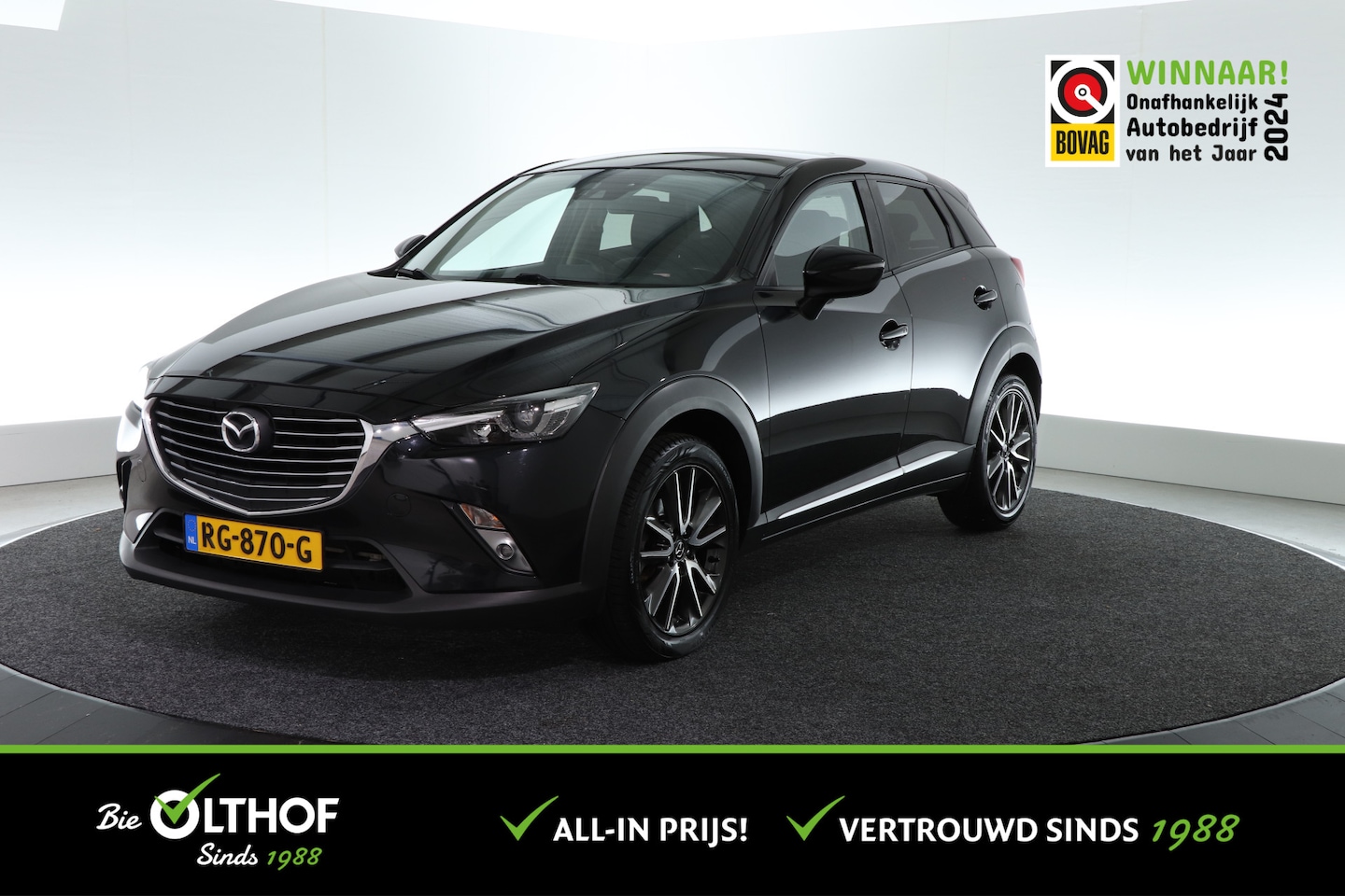Mazda CX-3 - 2.0 SkyActiv-G 120 SkyLease GT | AUTOMAAT | TREKHAAK | CAMERA | STOELVERW. | - AutoWereld.nl