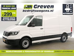 Volkswagen Crafter - 30 2.0 TDI L3H2 140PK DSG Automaat 3000KG Trekgew. Airco Cruise Carplay 3 Persoons Elektrp