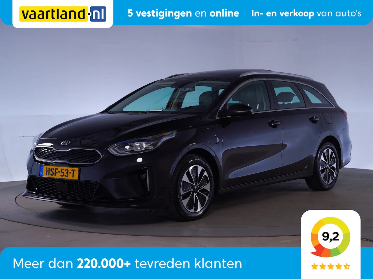 Kia Cee'd - Cee d 1.6 GDI PHEV DynamicPlusLine Aut. [ Pano Adapt.cruise Navi Stoelverwarming ] - AutoWereld.nl