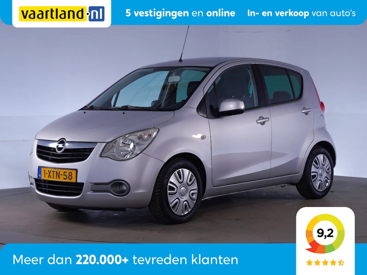 Opel Agila - 1.0 Berlin [ Airco NAP Spiegelverwarming ] - AutoWereld.nl