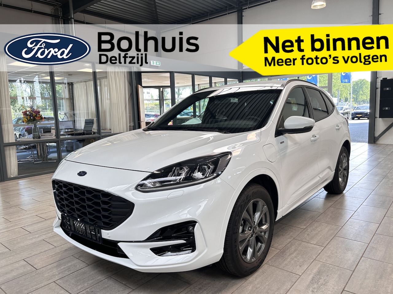Ford Kuga - 2.5 PHEV 225 pk ST-Line | Winter Pack | Camera | Keyless | LED | Clima | Cruise | Apple/An - AutoWereld.nl