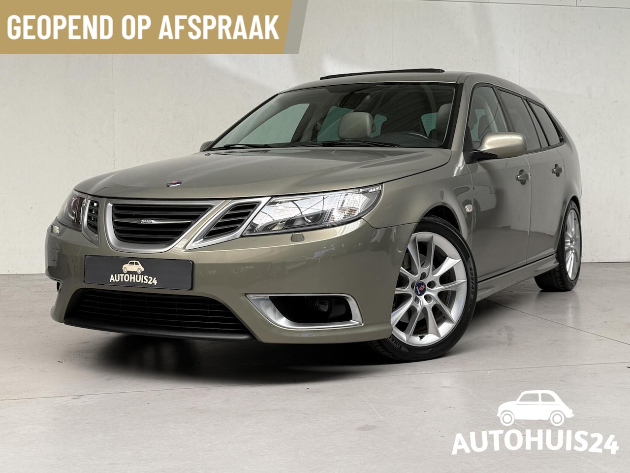 Saab 9-3 Sport Estate - 2.8 T V6 Aero NAVI SCHUIFDAK TREKHAAK XENON - AutoWereld.nl