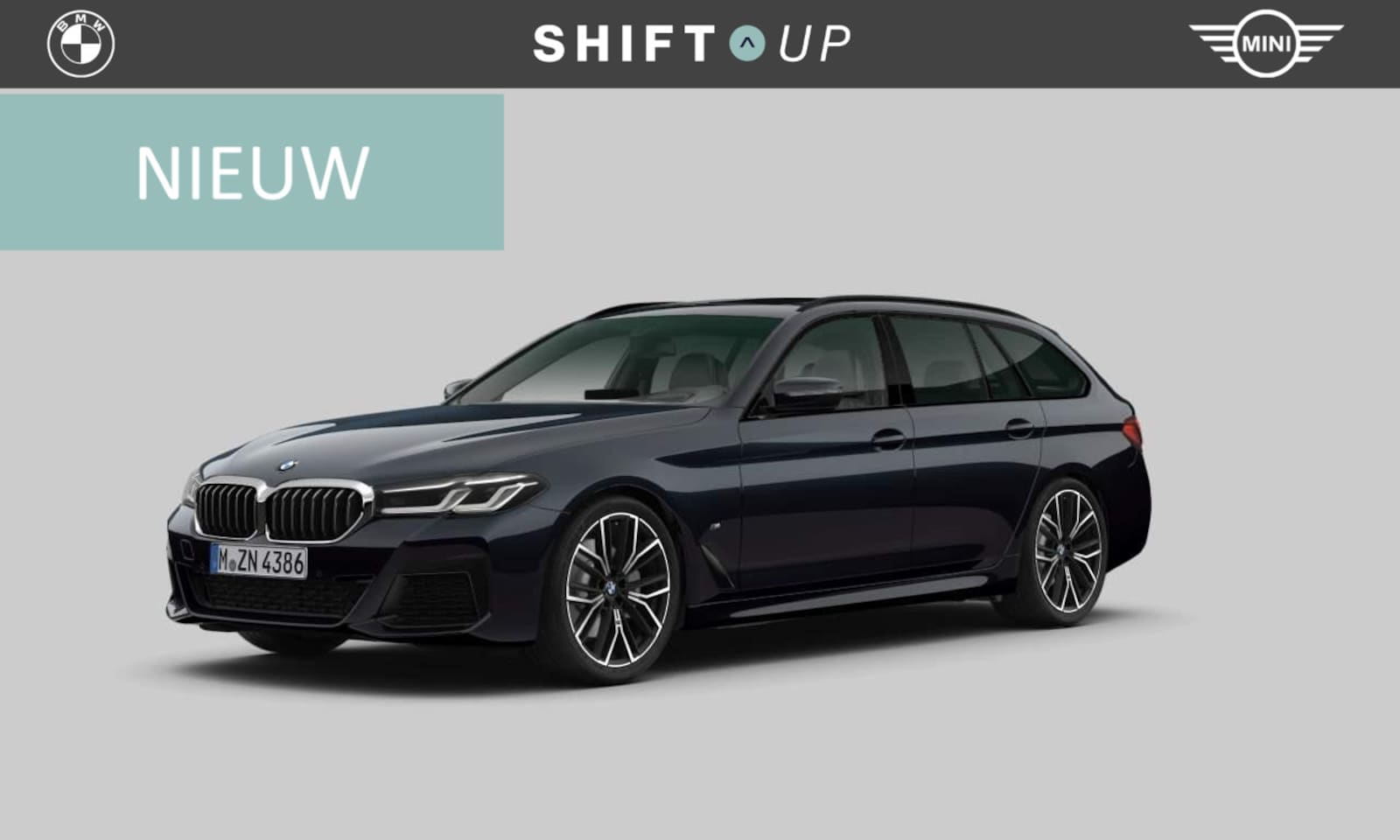 BMW 5-serie Touring - 520i M-Sport | Panoramadak | Head Up | Elektr. Trekhaak - AutoWereld.nl