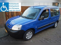 Peugeot Partner - ROLSTOELAUTO KNIELSYSTEEM 4+1 PERSOONS LAGE KM-STAND
