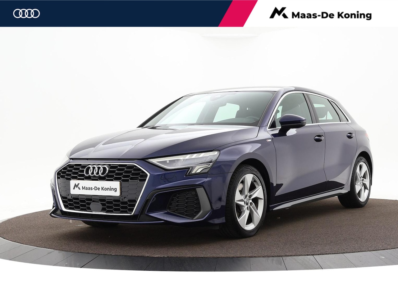 Audi A3 Sportback - 35 Tfsi 150pk S-tronic S edition · Apple/Android Car Play · Navigatie · P-Sensoren · Cruis - AutoWereld.nl