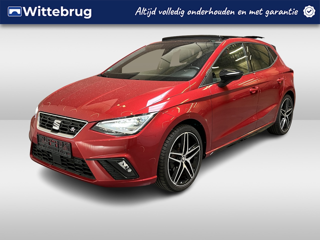 Seat Ibiza - 1.5 TSI FR / AUTOMAAT/ 150 PK/ PANO/ 18" LMV/ PARK. SENSOREN + CAMERA/ CRUISE/ FULL LINK/ - AutoWereld.nl