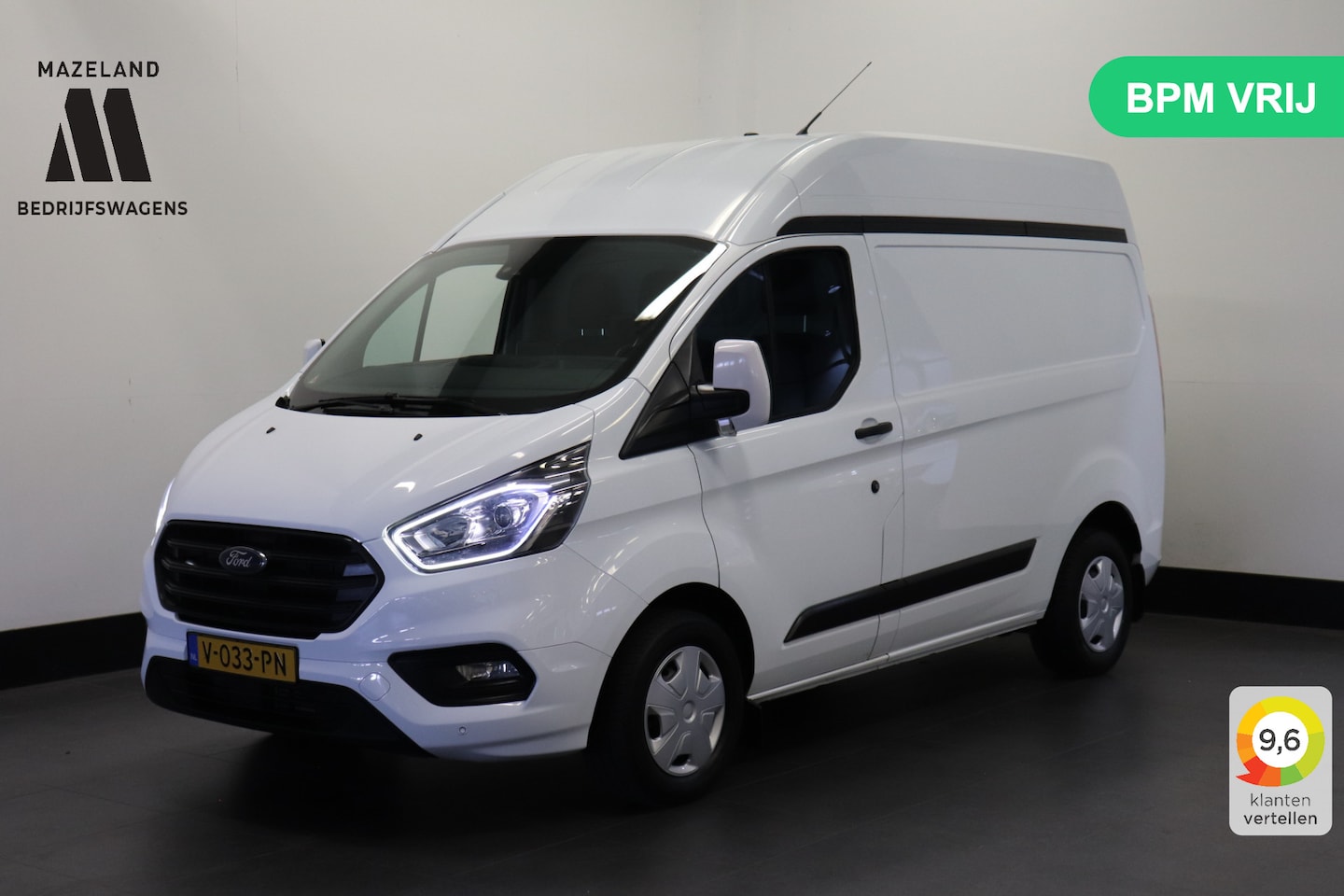 Ford Transit Custom - 2.0 TDCI 130PK L2H2 EURO 6 - Airco - Navi - Cruise - €11.900,- Excl. - AutoWereld.nl
