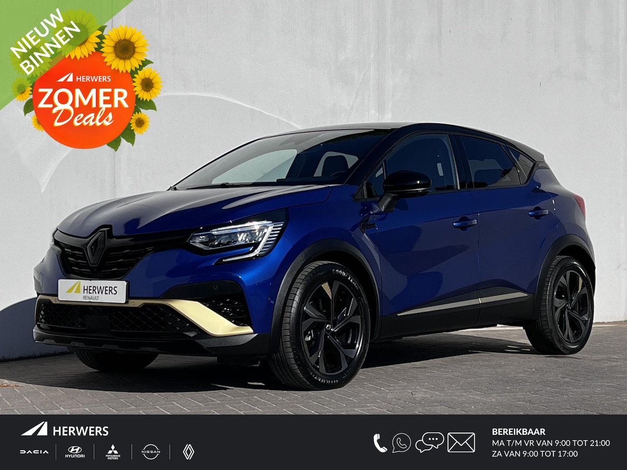 Renault Captur - 1.6 E-Tech full hybrid 145 engineered Automaat / Dealer onderhouden / Camera 360° / Stuurv - AutoWereld.nl
