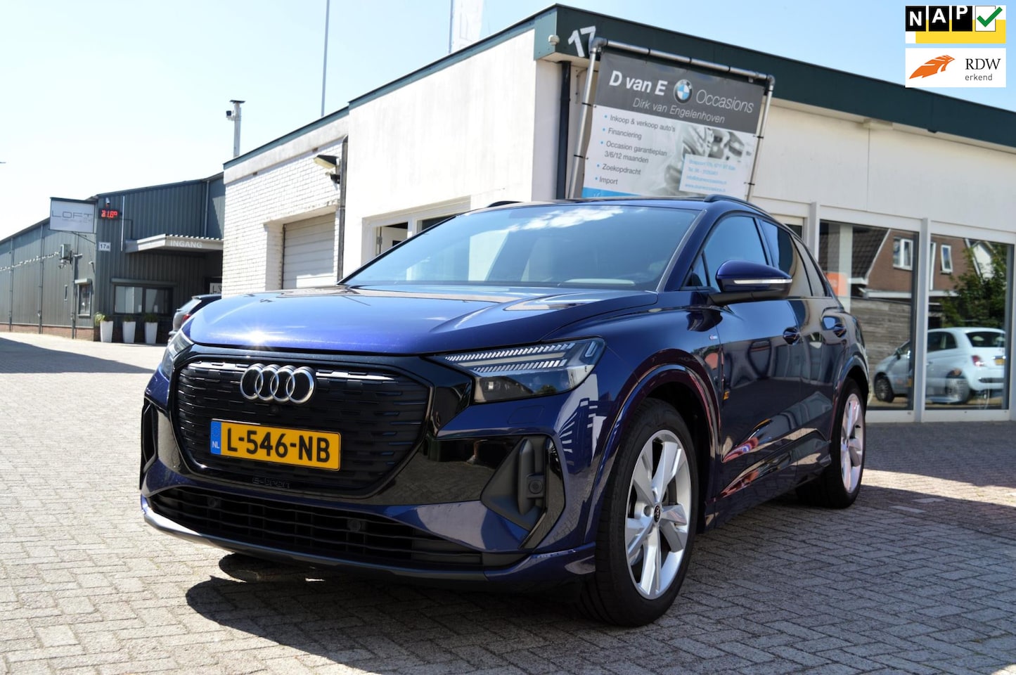 Audi Q4 e-tron - 40 Launch edition S Competition Pano/S-line/77kw/ - AutoWereld.nl