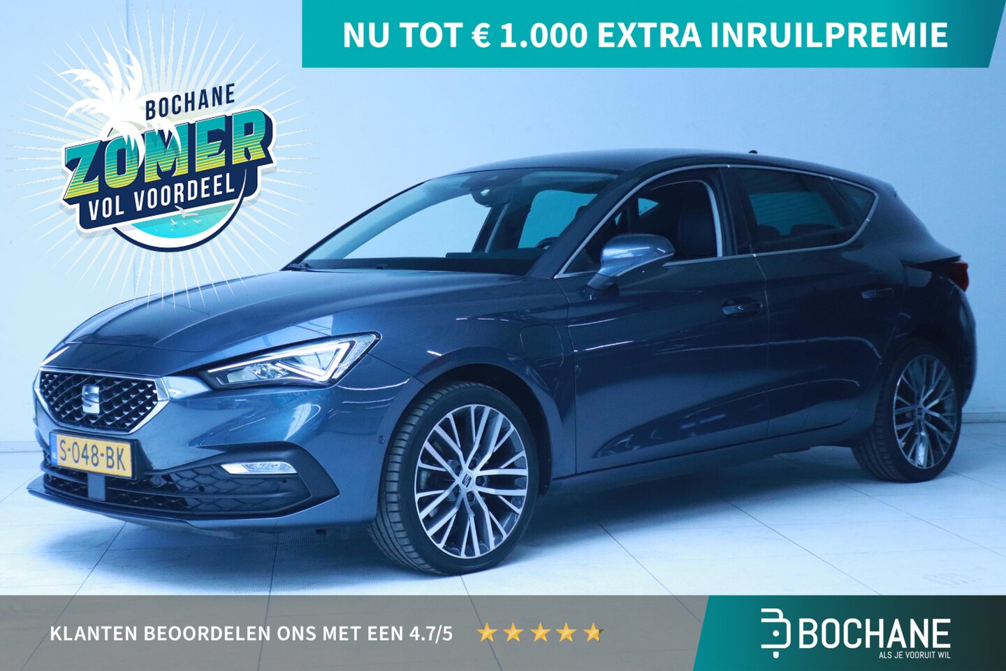 Seat Leon - 1.4 TSI eHybrid PHEV FR Business Intense Clima/Navi/PDC - AutoWereld.nl