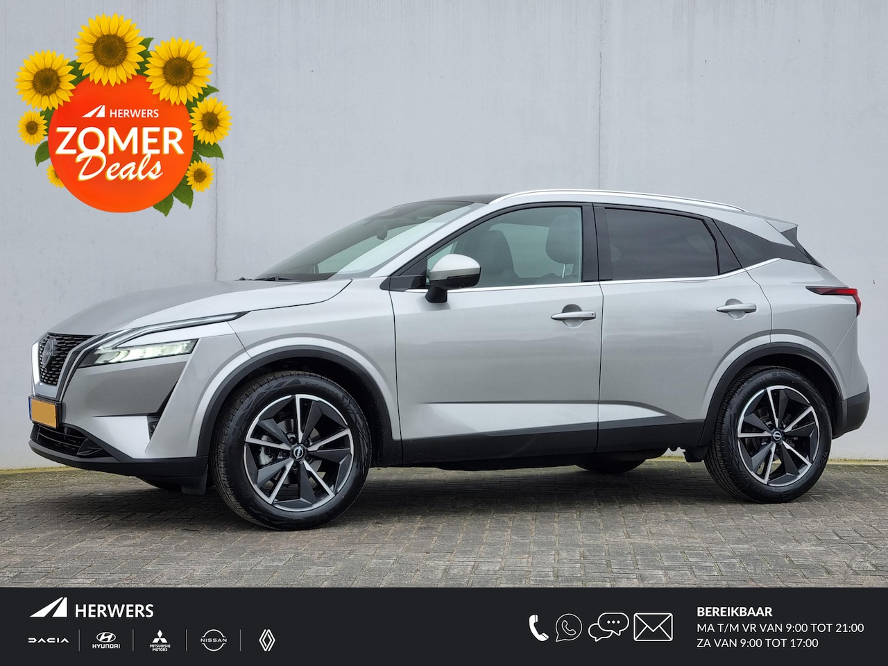 Nissan Qashqai - 1.3 MHEV Tekna / Trekhaak (1400KG Trekgewicht) / Panoramadak / - AutoWereld.nl