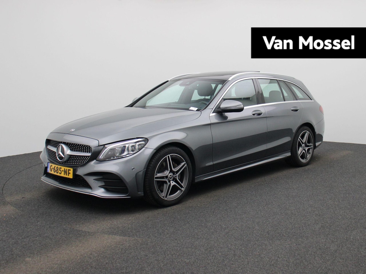 Mercedes-Benz C-klasse Estate - 160 Business Solution AMG | Panoramadak | Camera | Stoelverwarming | Navigatie | - AutoWereld.nl