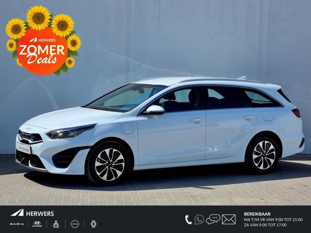 Kia Cee'd Sportswagon - Ceed 1.6 GDI PHEV DynamicPlusLine Automaat / Fabrieksgarantie tot 20-04-2029 / Elektrische - AutoWereld.nl