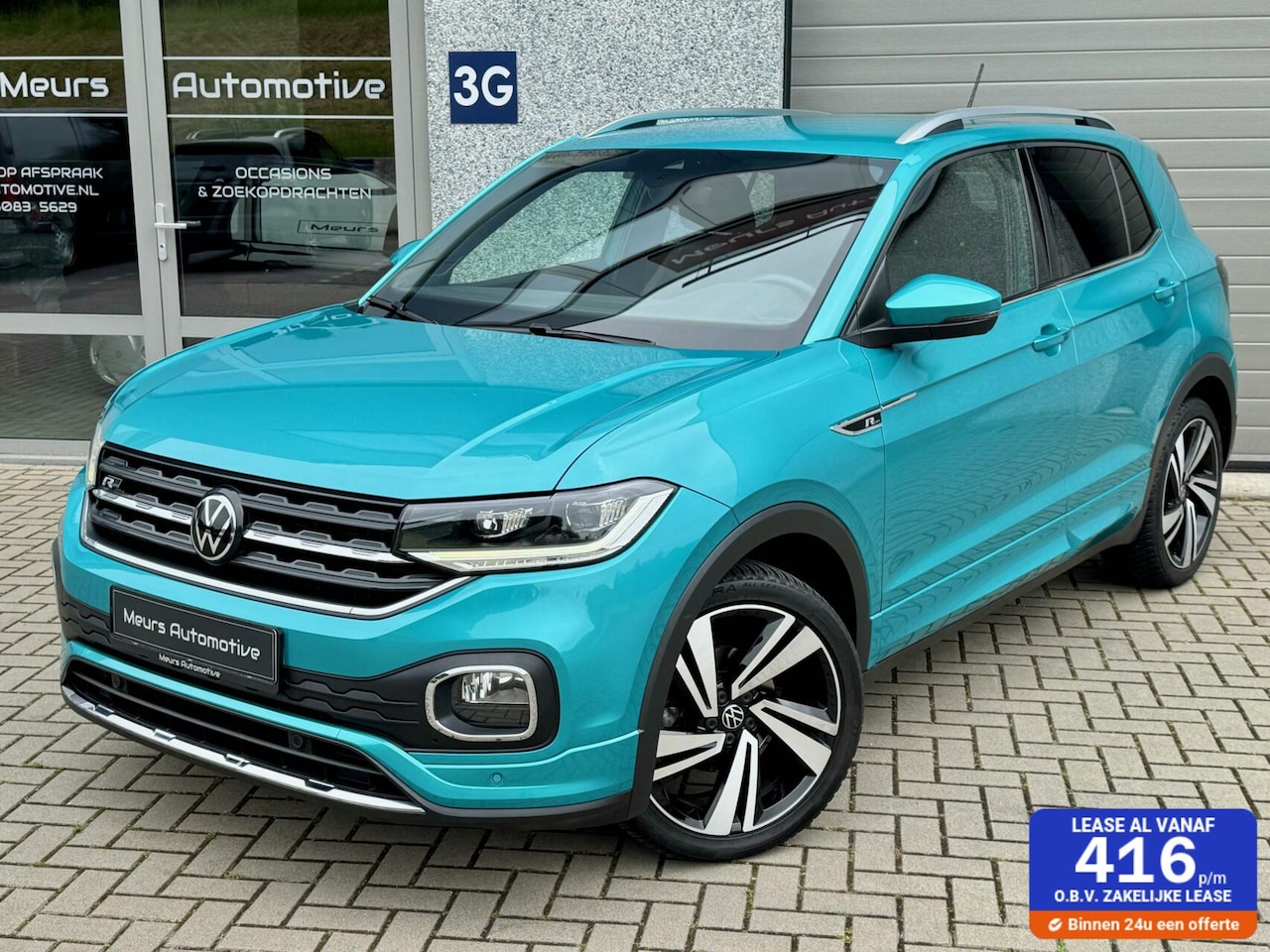 Volkswagen T-Cross - 1.5 TSI R-line DSG/Virtual/CarPlay/LED/18Inch/Stoelverw/Garantie/Climate - AutoWereld.nl