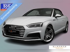 Audi A5 Cabriolet - - 2.0 TFSI 190pk S-tronic S-Line Edition zeer mooie auto Leer