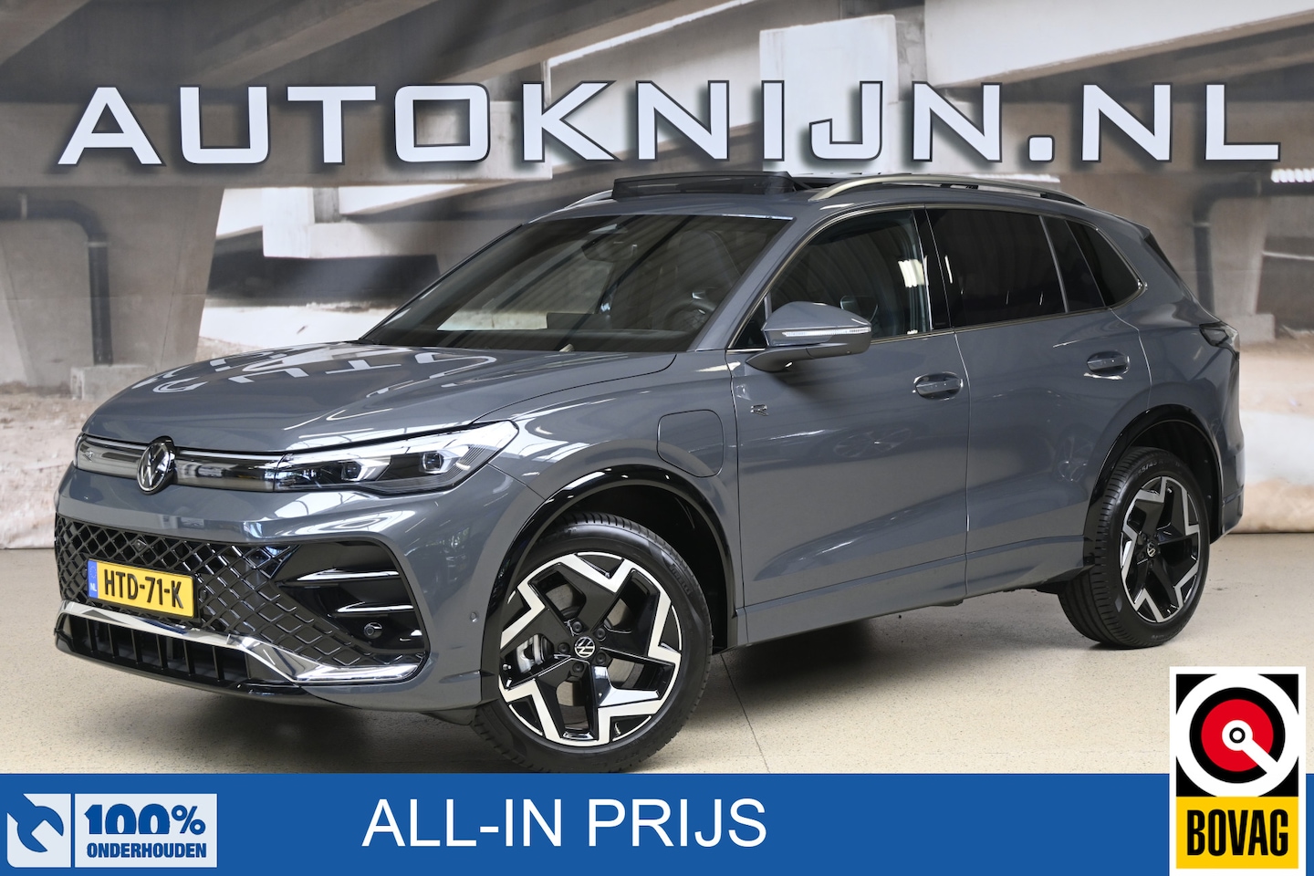 Volkswagen Tiguan - 1.5 eHybrid 204pk R-Line | Panoramadak | IQ. Light | DCC | 360­° Camera | Head-up | 100% ( - AutoWereld.nl
