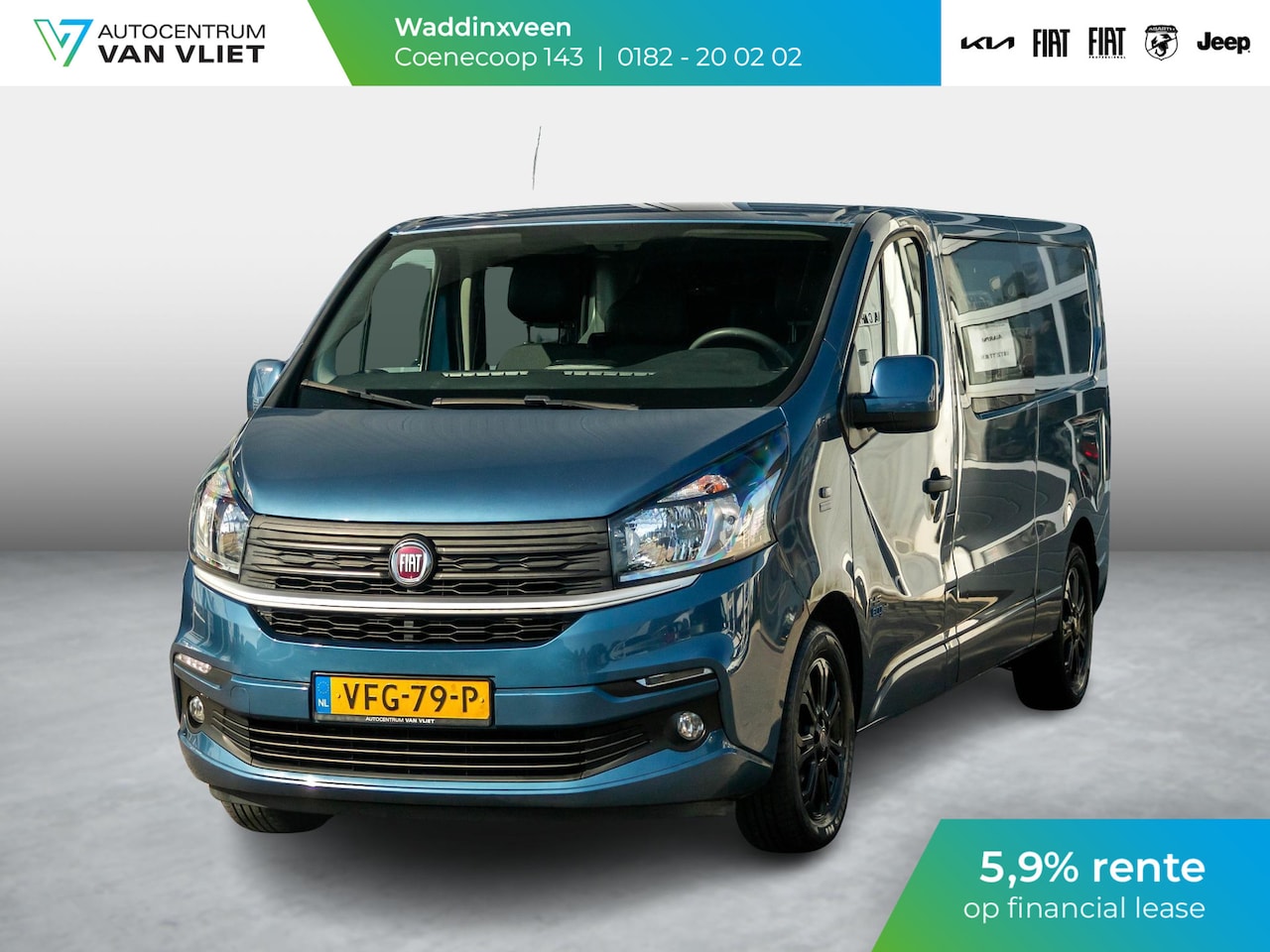 Fiat Talento - 2.0 MultiJet L2H1 Business Pro DC | Trekhaak | Camera | LM | Kenwood Navi - AutoWereld.nl