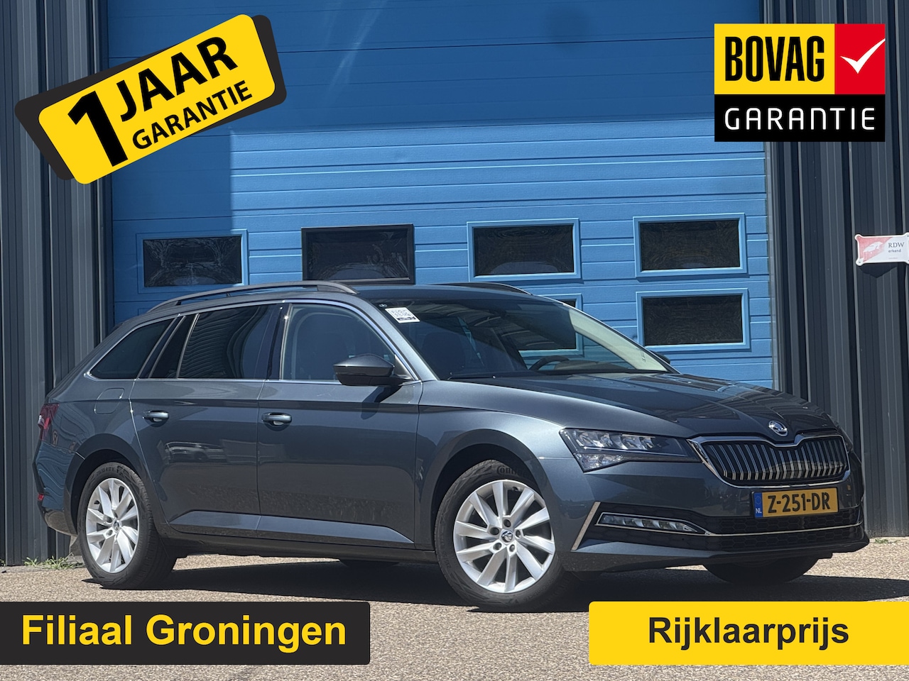 Skoda Superb Combi - Hybrid 1.4 TSI iV PHEV Business Edition Plus Prijs Inclusief Onderhoud & 12 Maand BOVAG Ga - AutoWereld.nl