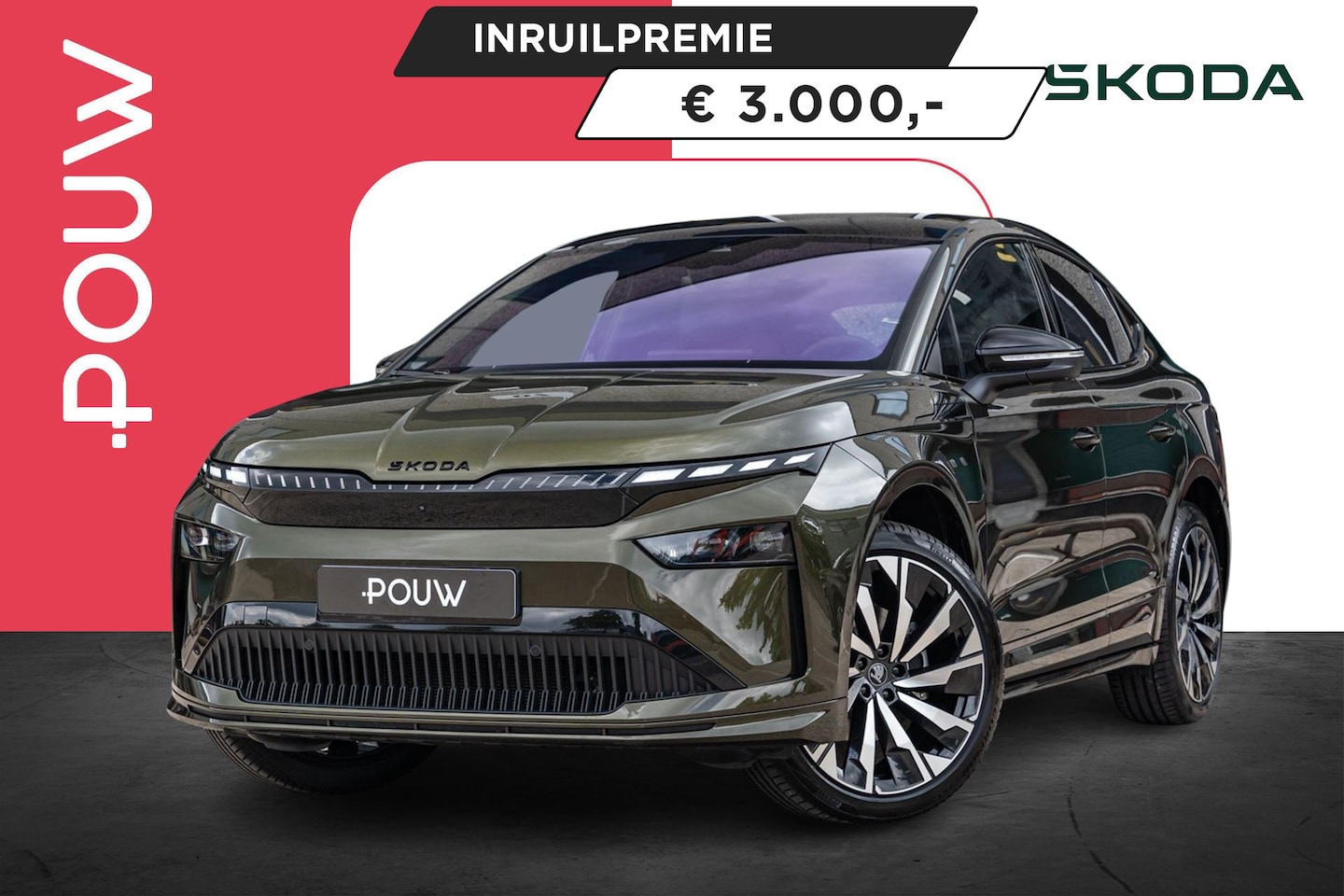 Skoda Enyaq Coupé iV - 60 204pk Sportline | Business Upgrade Plus | Trekhaak Wegklapbaar - AutoWereld.nl