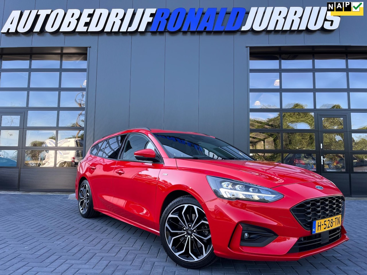 Ford Focus Wagon - 1.0 EcoBoost ST Line Business NL.Auto/Trekhaak/Led/Carplay/Bang en Olufsen/Clima/1Ste Eige - AutoWereld.nl