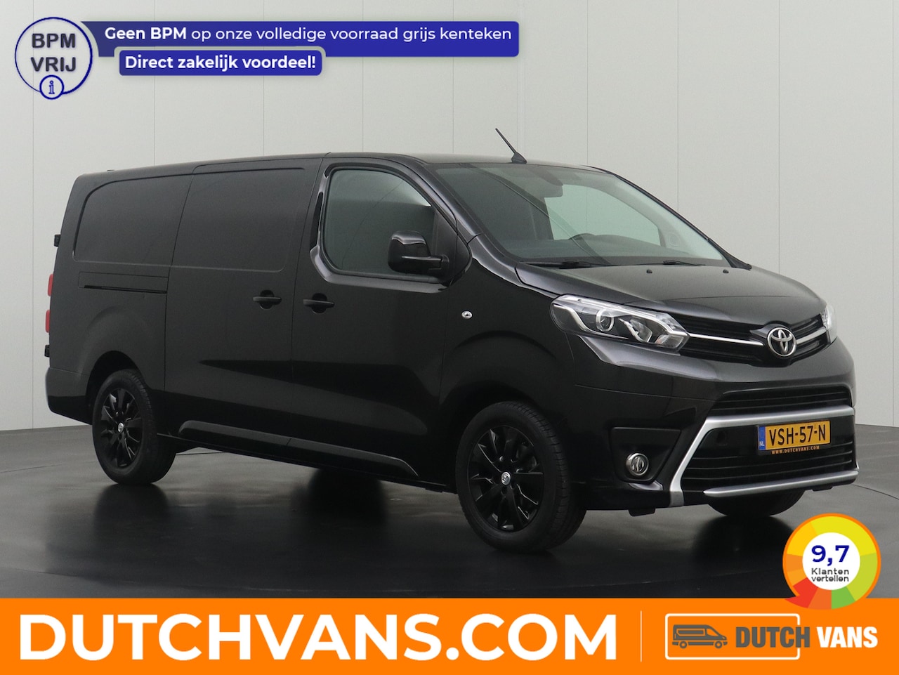 Toyota ProAce - 2.0D-4D 144PK Black Line Long | Navigatie | Camera | 3-Persoons | Trekhaak - AutoWereld.nl