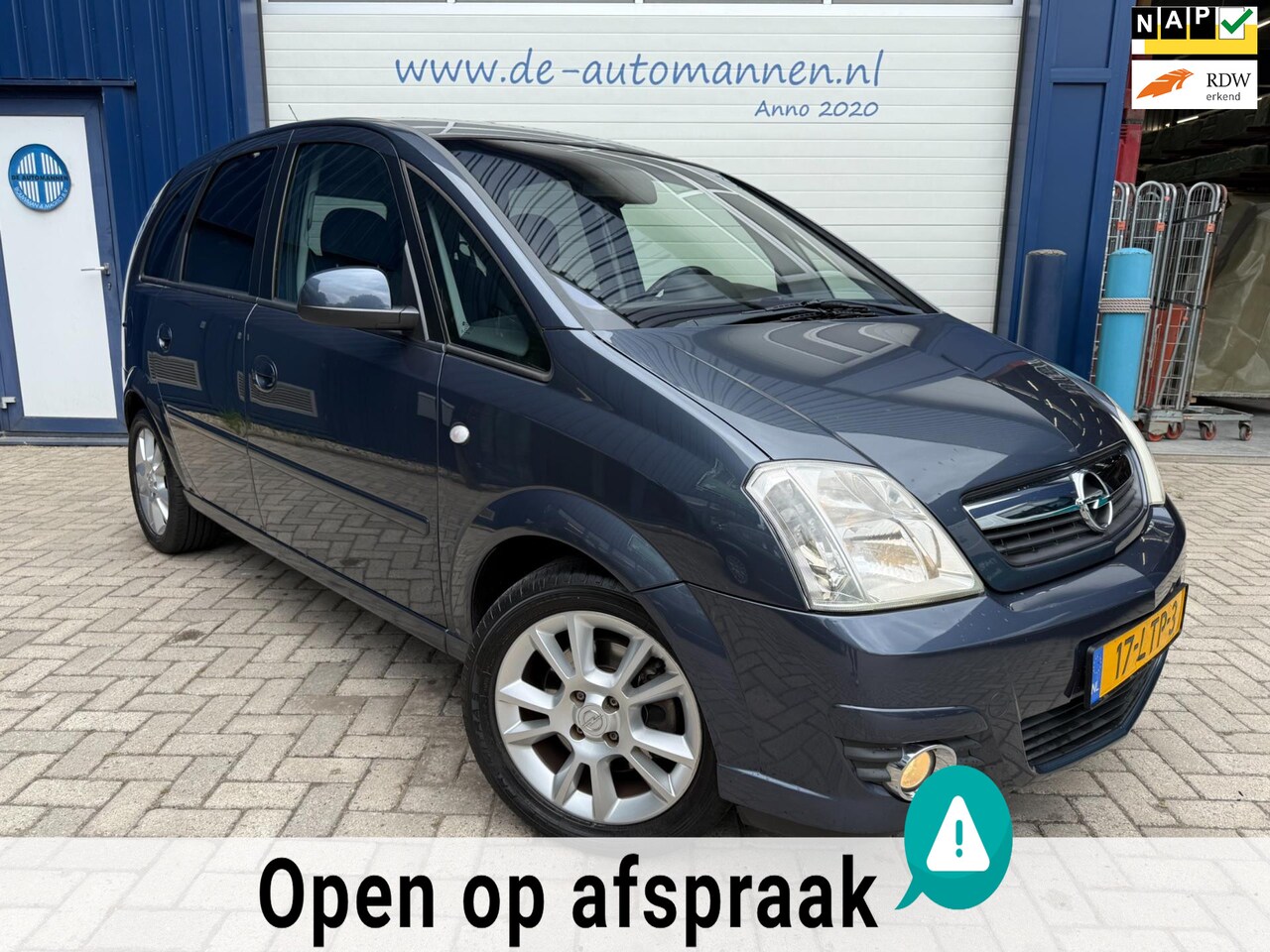 Opel Meriva - 1.6-16V Cosmo / AIRCO+ECC / CRUISE / 1e EIG / TREKHAAK / APK 06-2026 - AutoWereld.nl