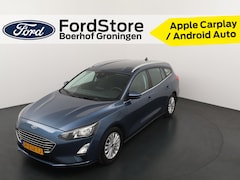 Ford Focus Wagon - EcoBoost 125pk Titanium | Clima | Cruise | Led | Parkeersens. V&A | Keyless |
