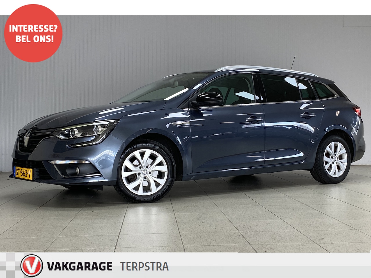 Renault Mégane Estate - 1.3 TCe Limited/ Trekhaak/ Apple + Android/ Keyless/ DAB+/ Navi/ Clima/ Cruise/ Bluetooth/ - AutoWereld.nl