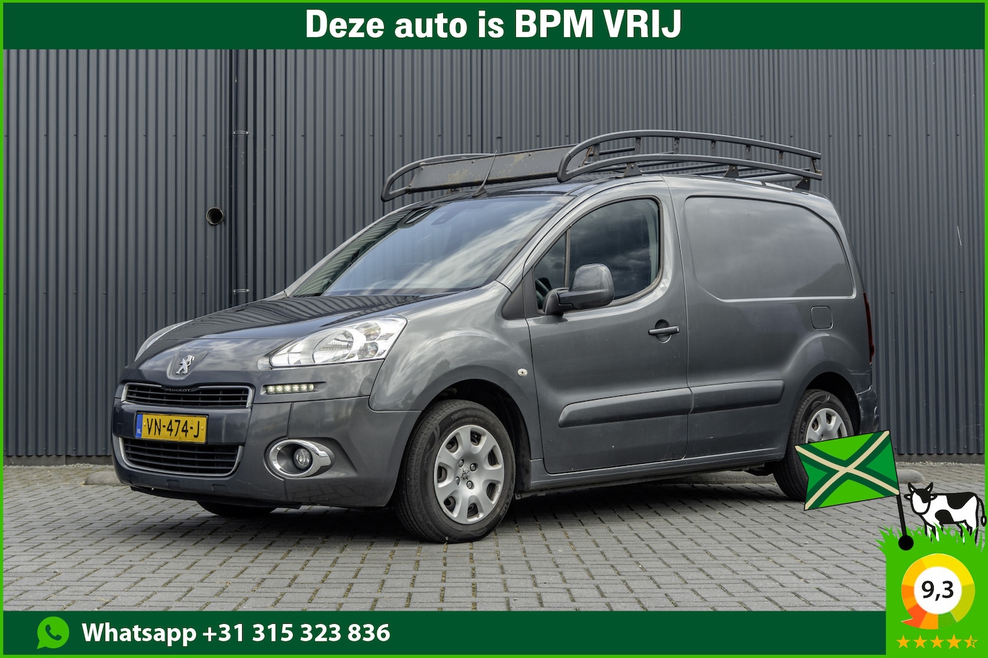 Peugeot Partner - 120 e-HDI Navteq | Navigatie | LED | Cruise | Airco | PDC - AutoWereld.nl