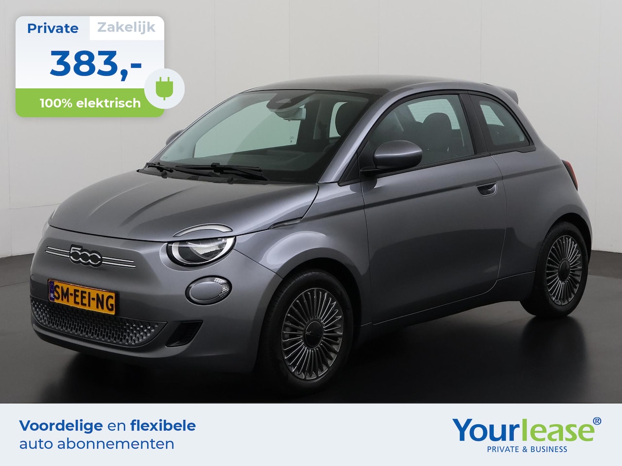 Fiat 500 - Icon 42 kWh | All-in 383,- Private Lease | Zondag Open! - AutoWereld.nl