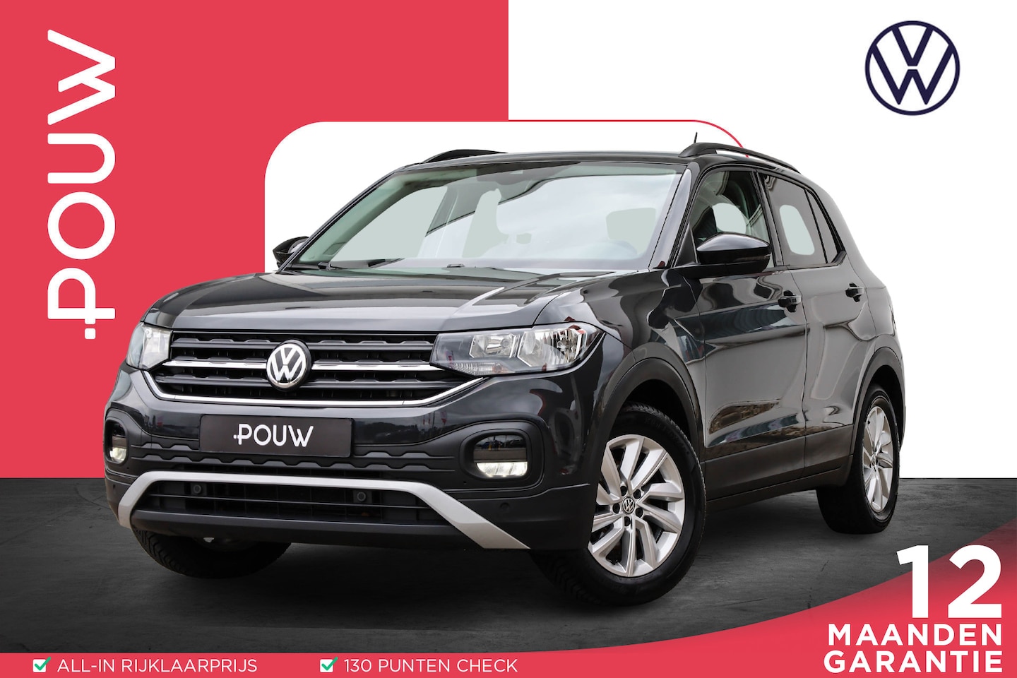 Volkswagen T-Cross - 1.0 TSI 116pk Life | Trekhaak | Stoelverwarming | Climate Control | Parkeersensoren - AutoWereld.nl