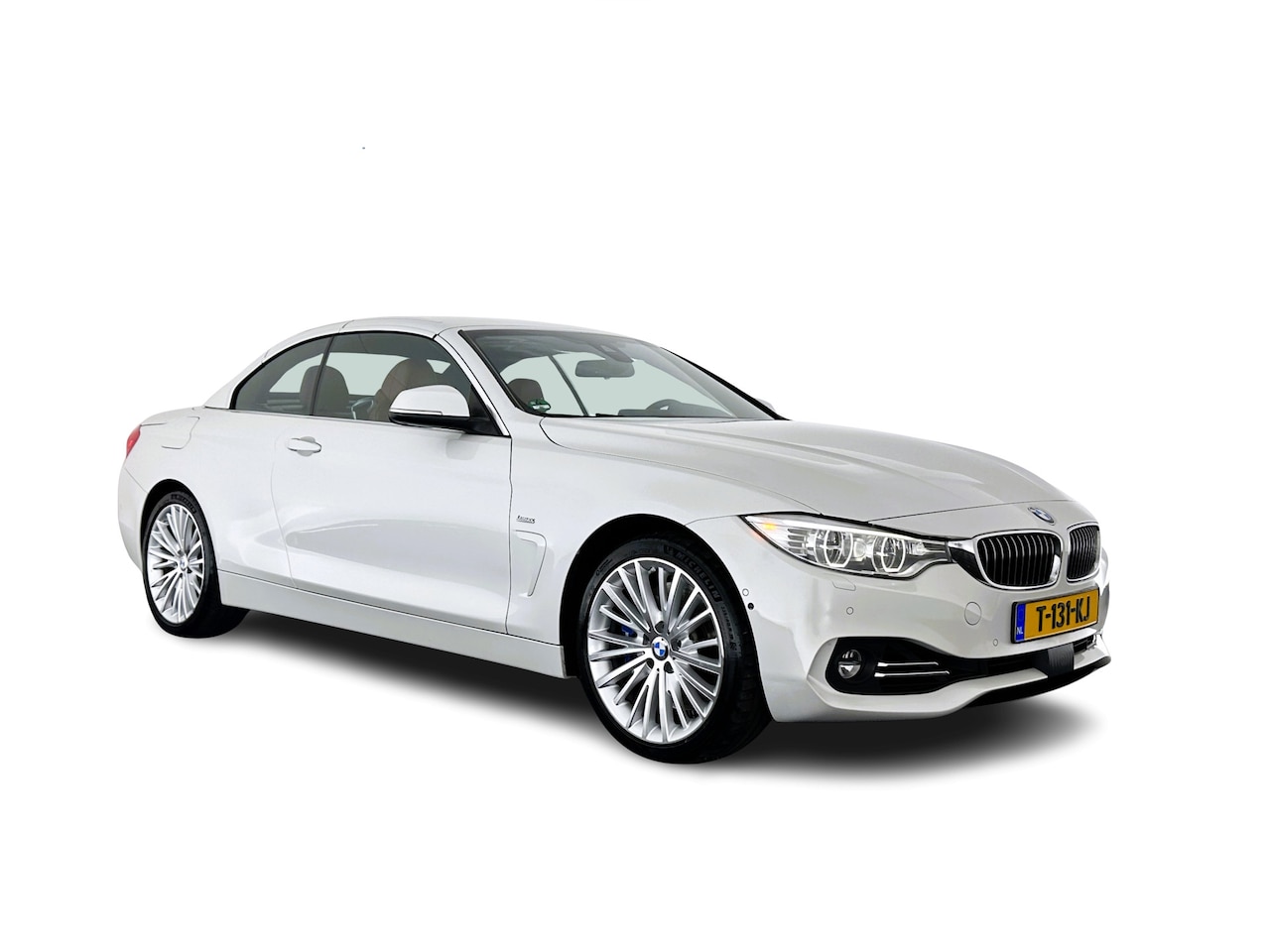 BMW 4-serie Cabrio - 435d xDrive Centennial High Executive Aut. *HEAD-UP | FULL-LEATHER | FULL-LED | ADAPTIVE-C - AutoWereld.nl