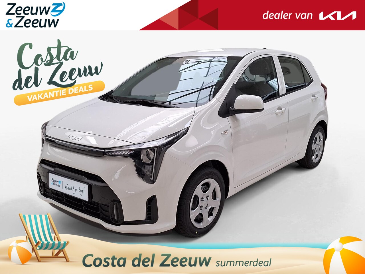 Kia Picanto - 1.0 DPI DynamicLine Automaat | Cruise control | | Nu met €1.000,- inruilpremie - AutoWereld.nl