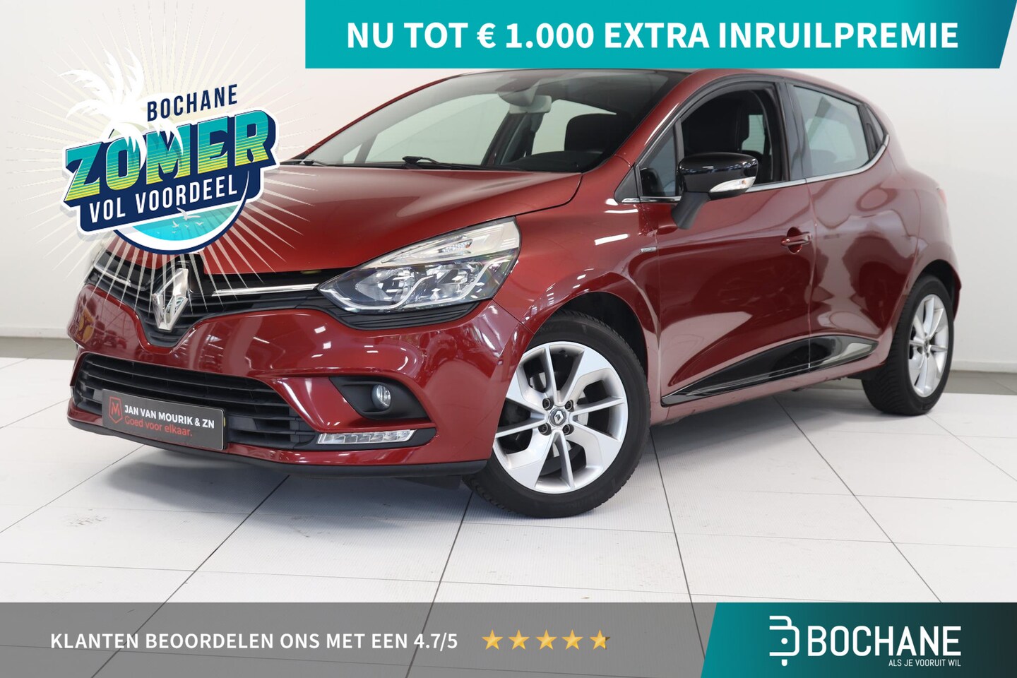 Renault Clio - 0.9 TCe Limited | Panoramadak | Climatronic | Navigatie | Cruise control | - AutoWereld.nl