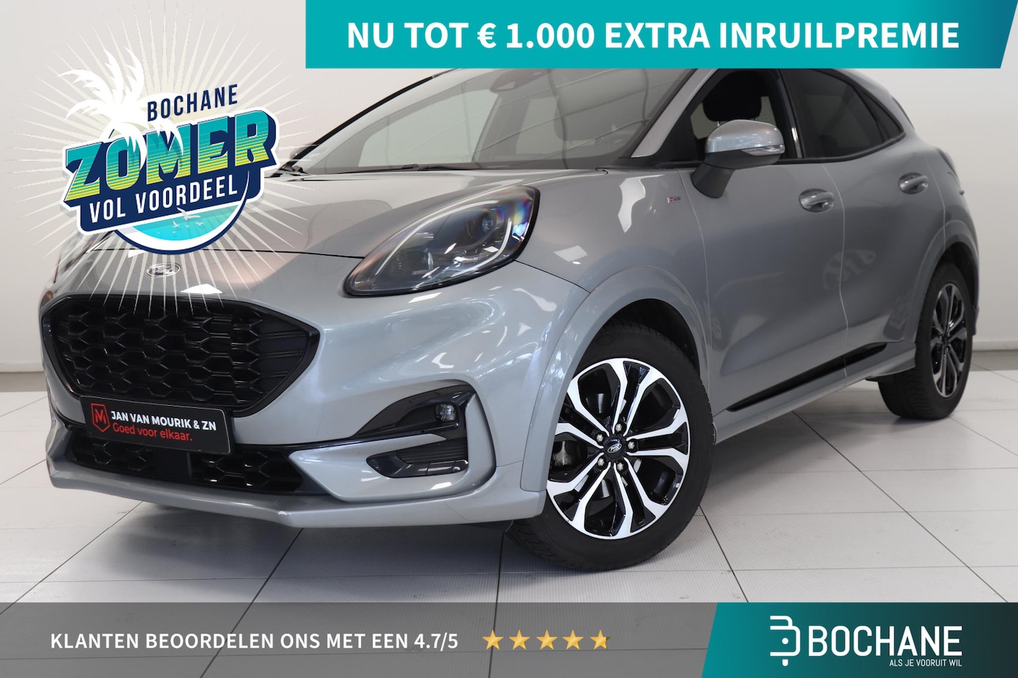 Ford Puma - 1.0 EcoBoost Hybrid ST-Line X | Climate controle | parkeersensor | Navigatie | Apple Carpl - AutoWereld.nl