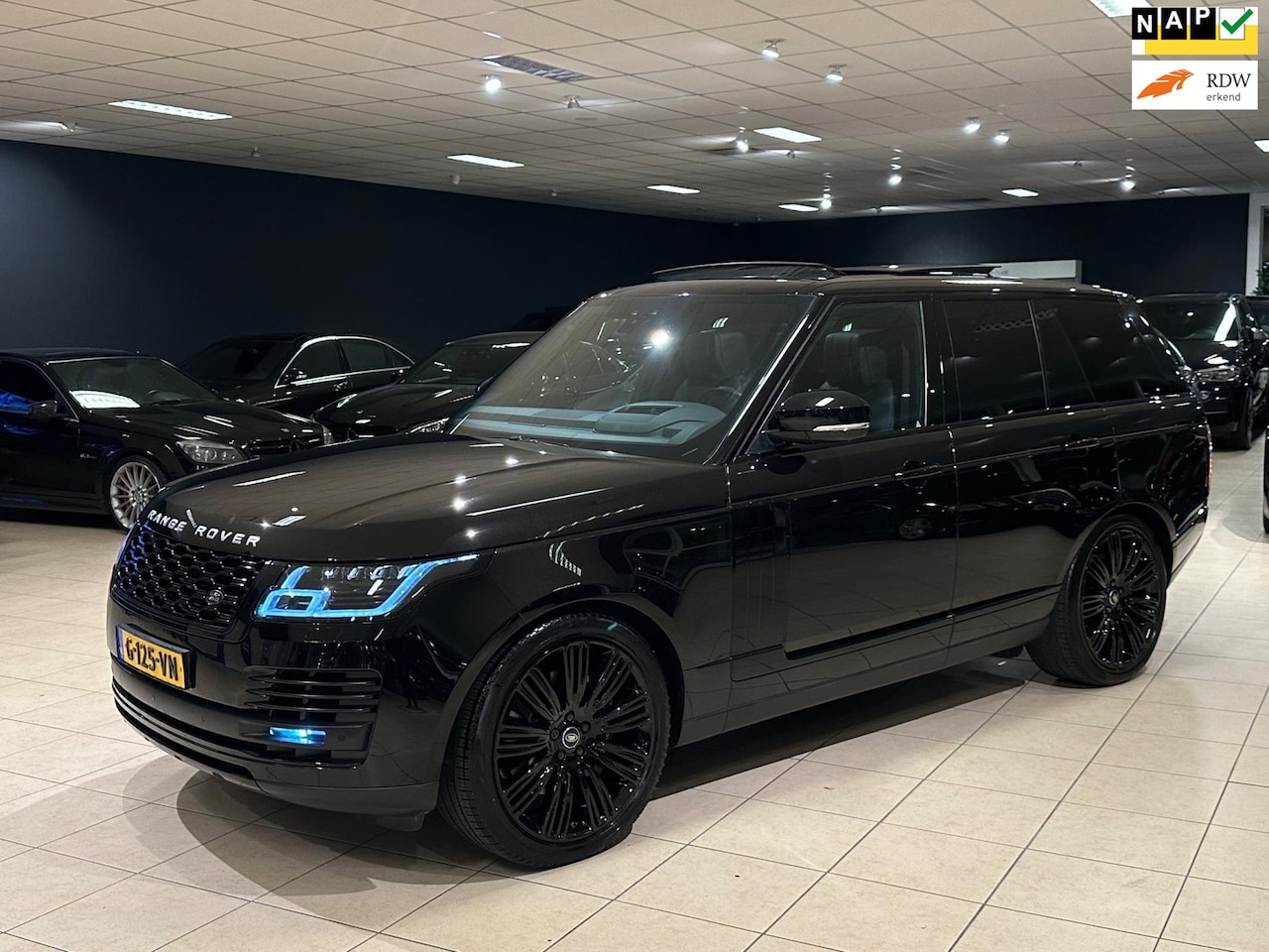Land Rover Range Rover - Vogue 4.4 SDV8 Black-ED|PANO|ACC|3xTV|HUD|VOL - AutoWereld.nl