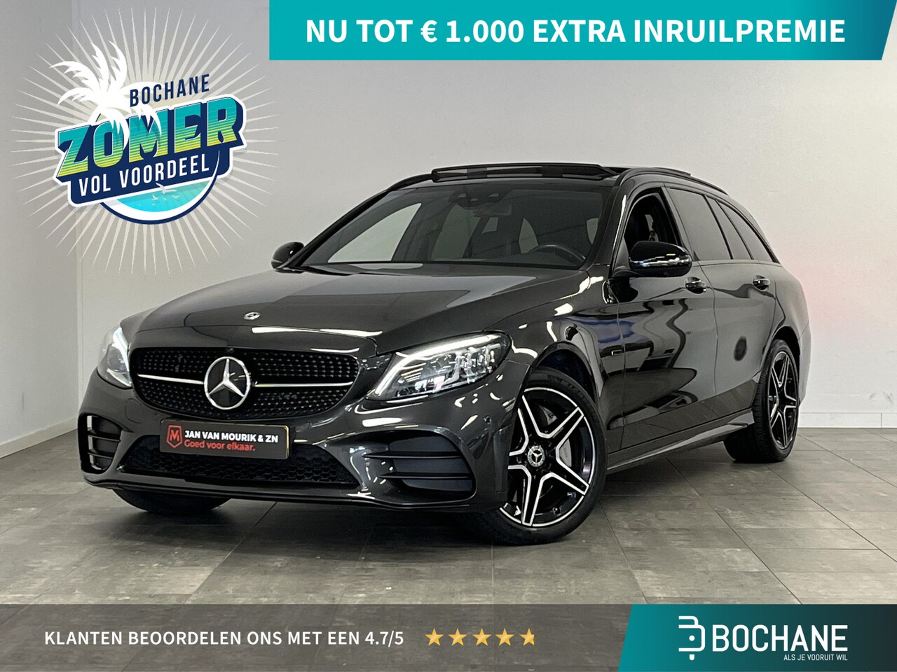 Mercedes-Benz C-klasse Estate - 300 e AMG Limited | 1e EIG. | PANO | MULTI-BEAM | - AutoWereld.nl
