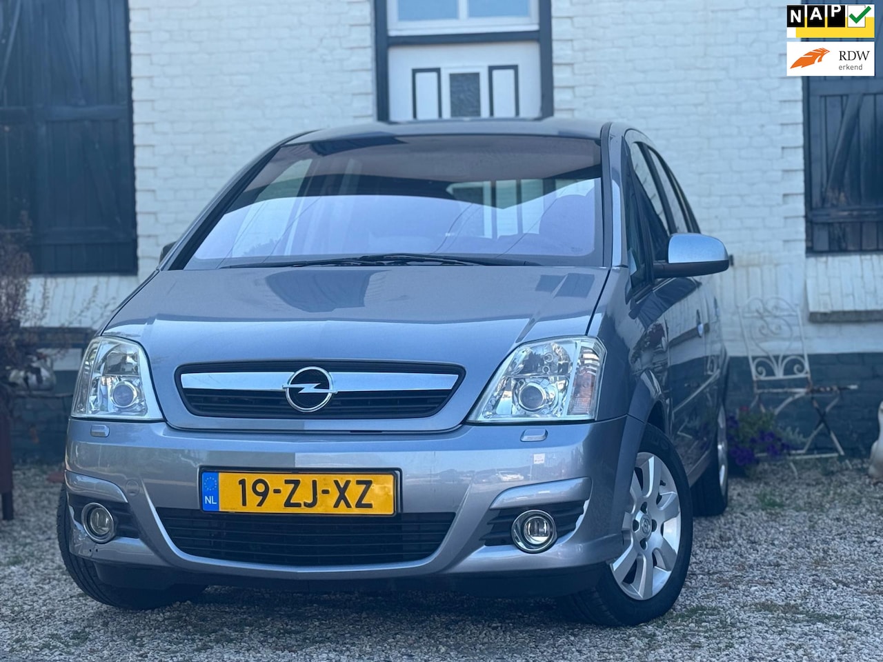 Opel Meriva - 1.8-16V Cosmo|Automaat|Leder|Stoelverwarming|Trekhaak| - AutoWereld.nl