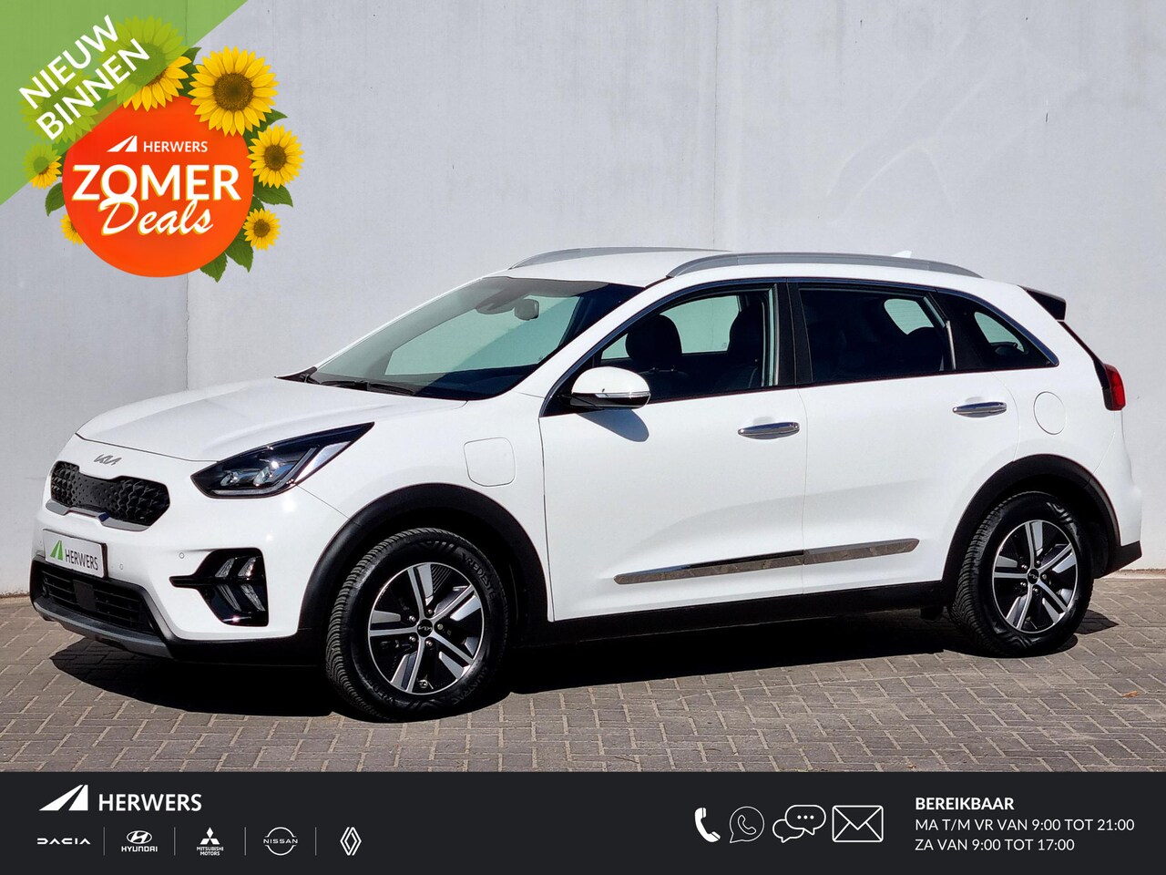 Kia Niro - 1.6 GDi PHEV DynamicLine Automaat / Fabrieksgarantie tot 20-06-2029 / All Season Banden / - AutoWereld.nl