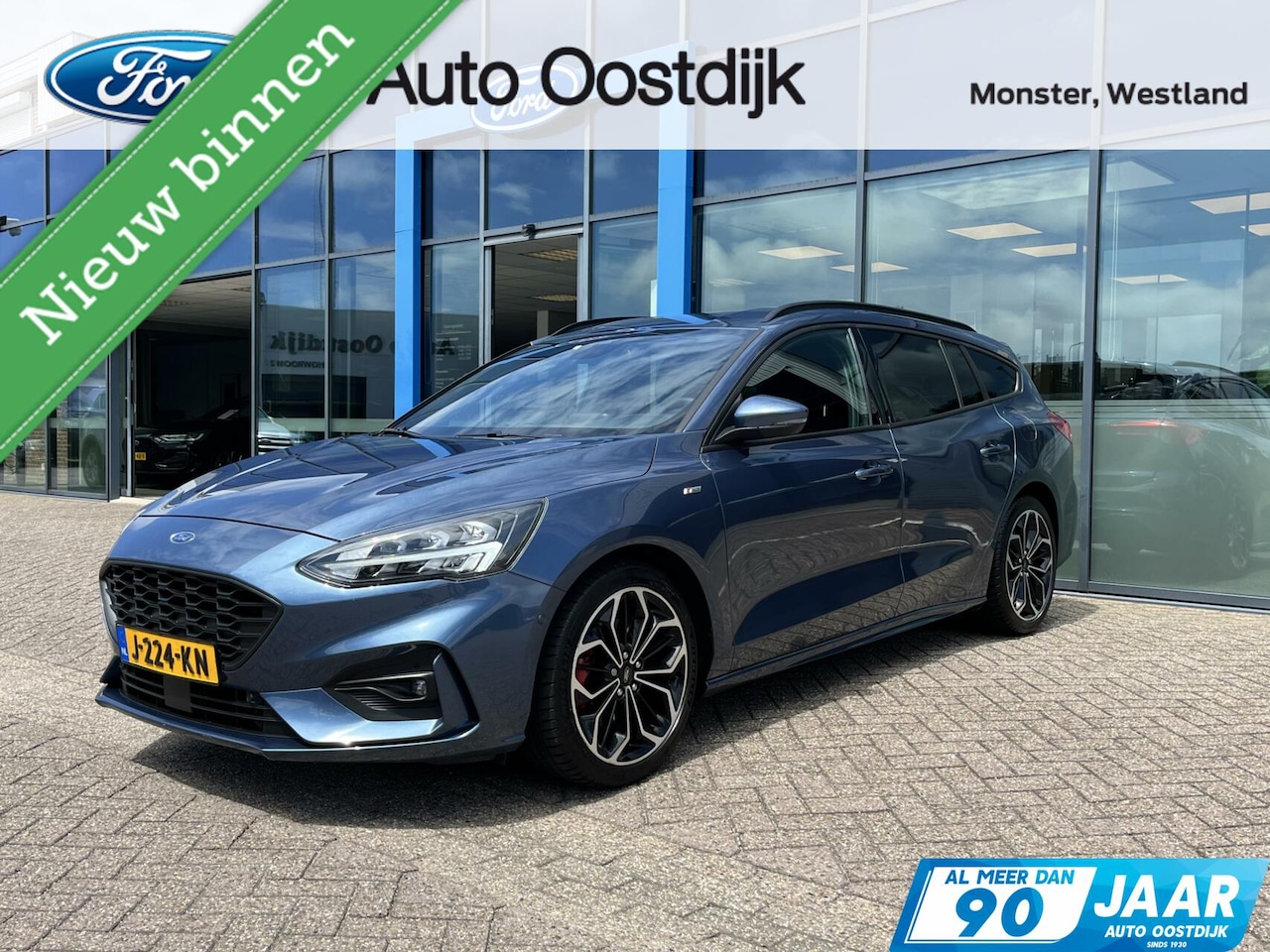 Ford Focus Wagon - 1.0 EcoBoost ST Line 125PK Adaptieve Cruise Winterpack Camera B&O Navi Climate Keyless Ful - AutoWereld.nl