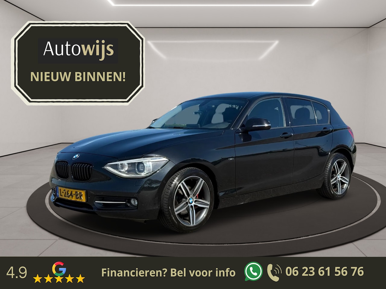 BMW 1-serie - 116i Business+|SPORT|Xenon|PDC|Groot Navi|Stoelverw|CLIMA - AutoWereld.nl