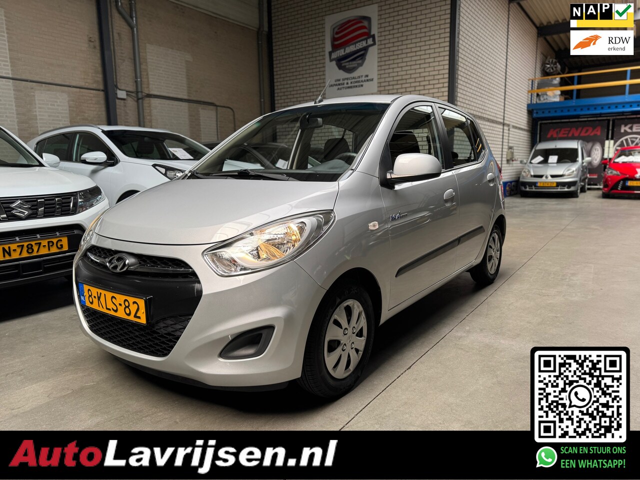 Hyundai i10 - I-DRIVE COOL NL AUTO NAP 64DKM AIRCO ZUINIG EN BETROUWBAAR!! - AutoWereld.nl