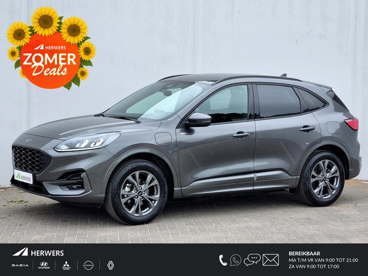 Ford Kuga - 2.5 PHEV ST-Line Automaat / Winter Pack / SoH 95% / Navigatie / Camera / Cruise Control / - AutoWereld.nl