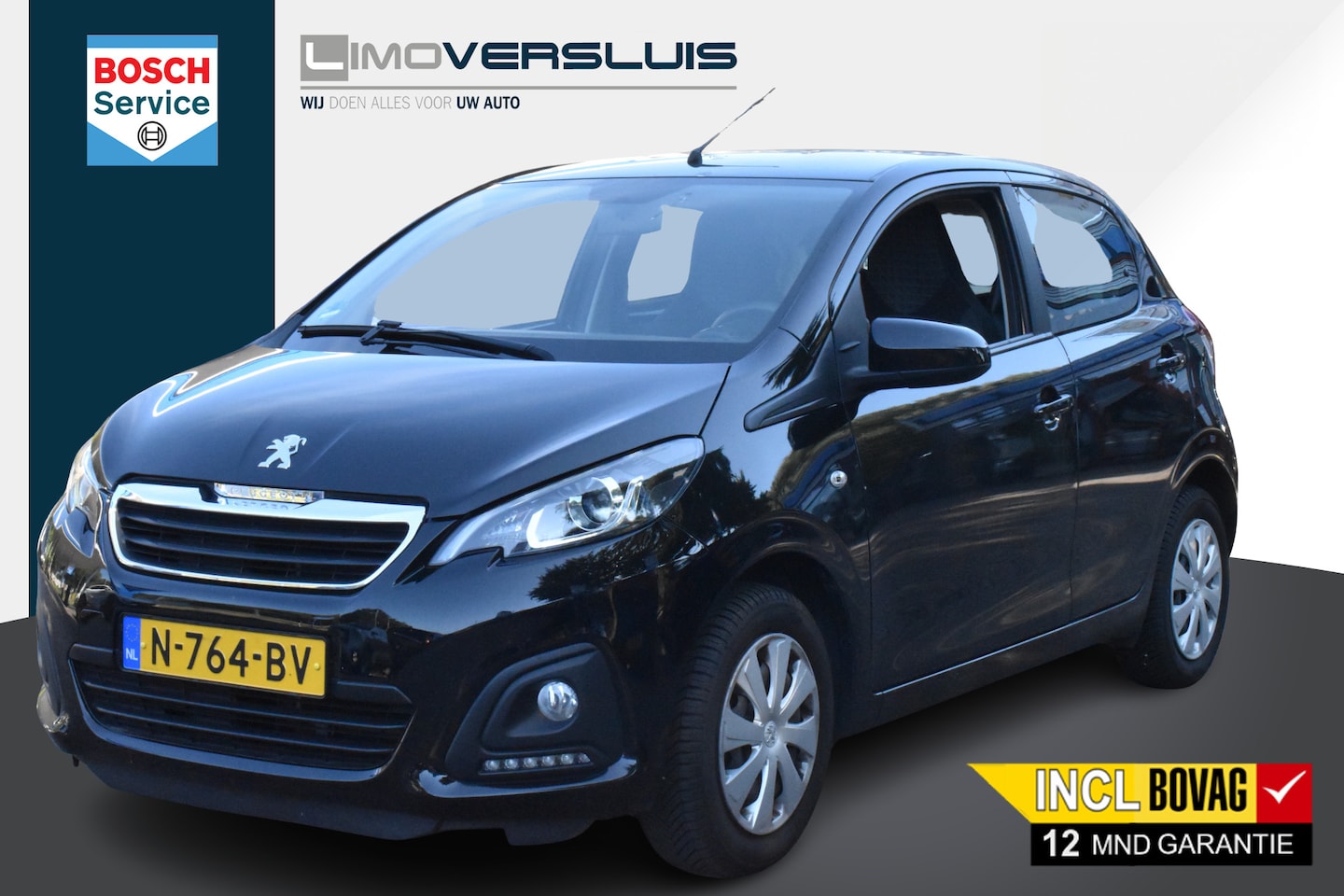 Peugeot 108 - 1.0 e-VTi Active Airco | 5-Deurs | Bluetooth | 12 mnd BOVAG garantie Whatsapp 06-53188999 - AutoWereld.nl